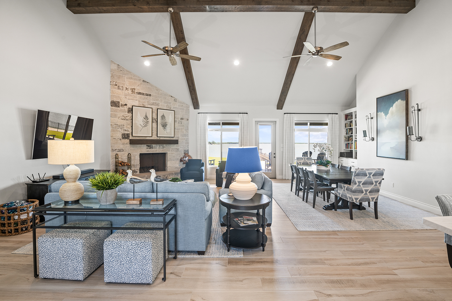 Custom Lake House Living