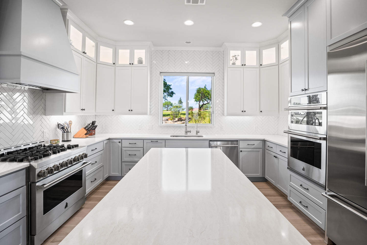 Custom Lake House Kitchen