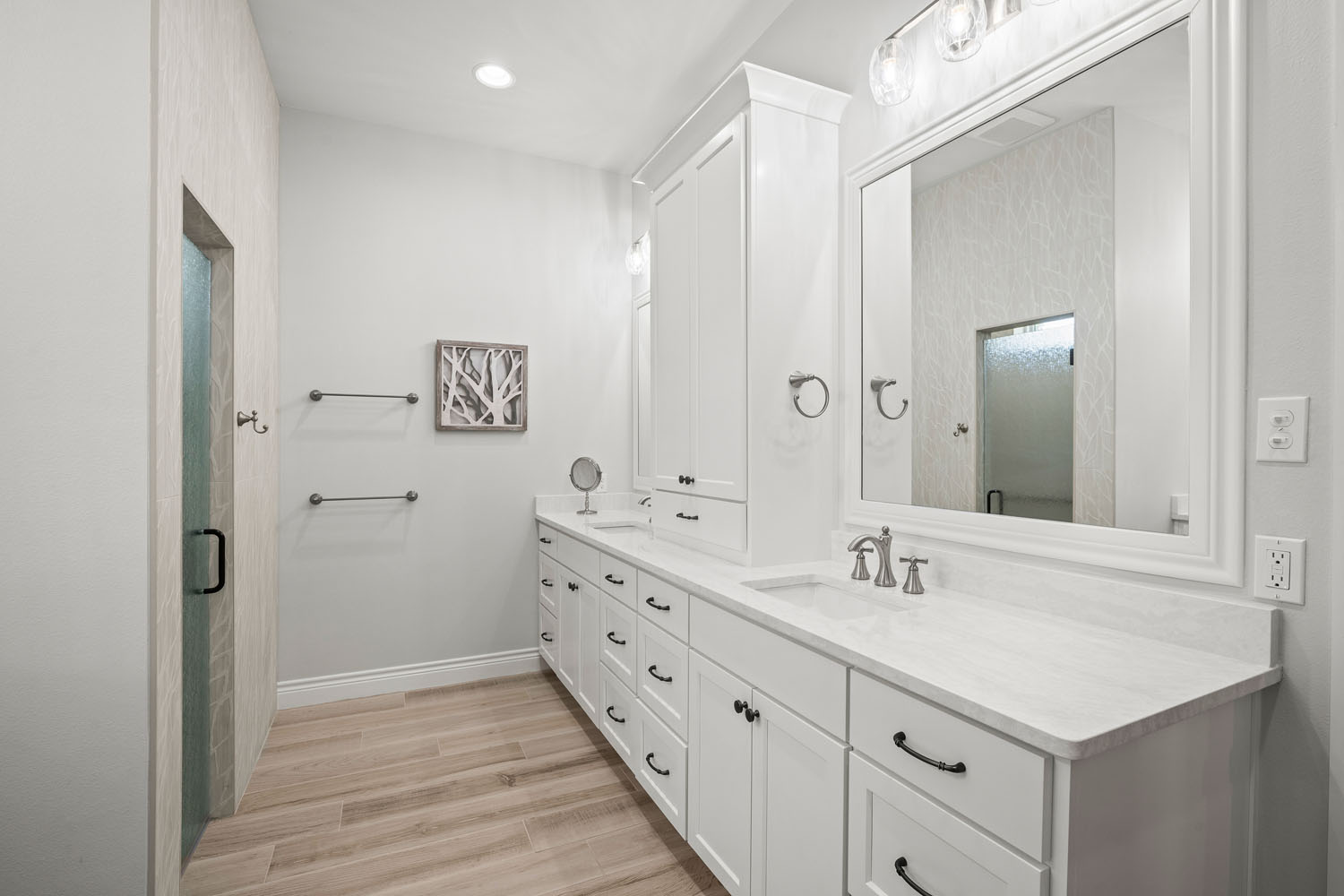 Custom Lake House Bathroom