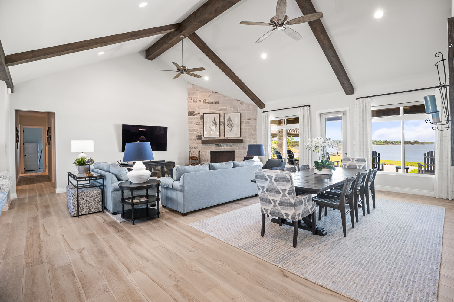 Custom Lake House Living